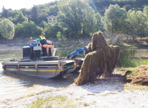 La gestione della Macrofite nei laghi della Rete