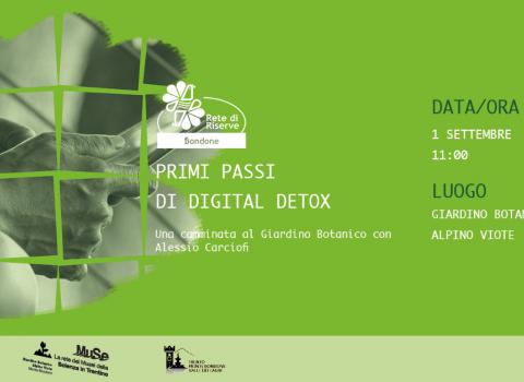 PRIMI PASSI DI DIGITAL DETOX