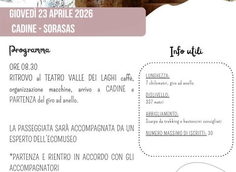 Cadine e Sorasas - 23 aprile