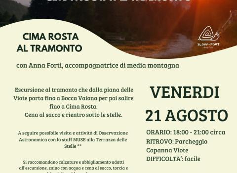 Escursioni Estate & Autunno 2026 